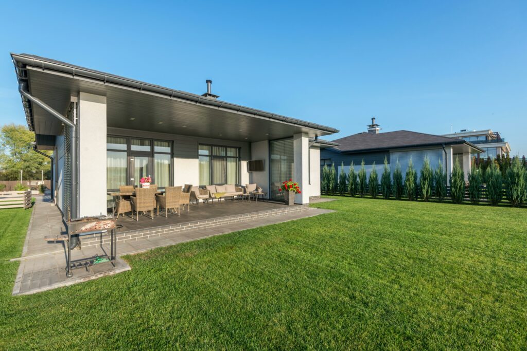 what causes brown patches in lawn